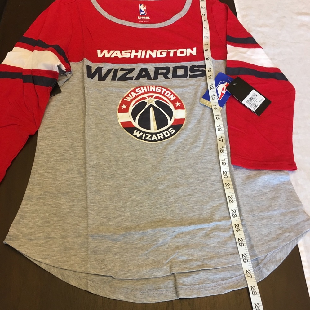 Washington Wizards Women’s Shirt Large NWT